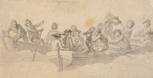 Figurer i båter av Francis Hayman