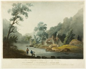 Mellom Crogen og Llandrillo på R. Dee av Francis Jukes