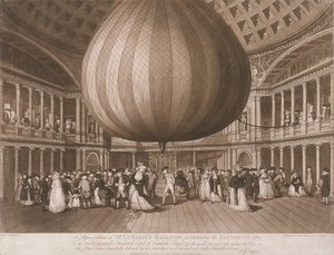 Interiøret i Pantheon, Oxford Street, London, 1785