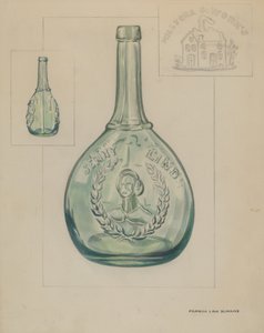 Flaske av Francis Law Durand