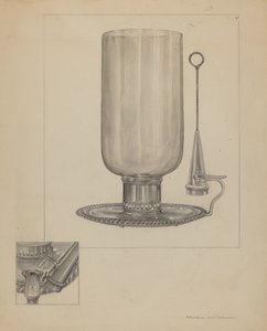 Lysestake av Francis Law Durand