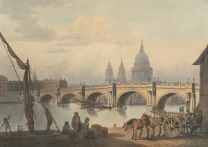 Blackfriars Bridge og St. Paul's
