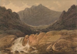 Cader Idris, Nord-Wales av Francis Nicholson