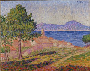 Utsikt over Saint-Tropez fra citadellet