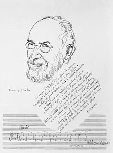 Portrett av den franske komponisten og pianisten Erik Satie