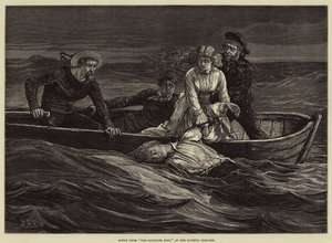Scener fra The Scuttled Ship, på Olympic Theatre av Francis S. Walker