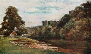 The Blackwater ved Lismore Castle av Francis S. Walker