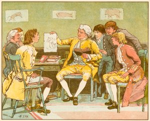 Den øde landsbyen av Oliver Goldsmith av Francis S. Walker