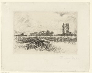Flommark En vannetg