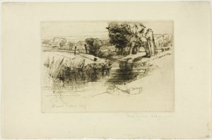 En bakevje av Francis Seymour Haden