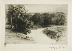 En solnedgang i Irland av Francis Seymour Haden