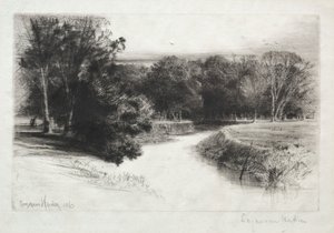 En solnedgang i Irland av Francis Seymour Haden