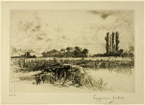 En vanneng av Francis Seymour Haden