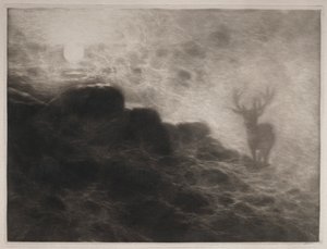 En tidlig oppstander av Francis Seymour Haden