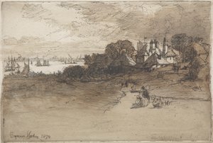 En Essex Farm av Francis Seymour Haden