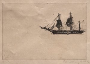 Bark Refitting av Francis Seymour Haden