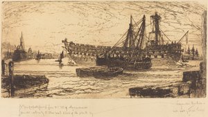 Oppløsning av Agamemnon av Francis Seymour Haden