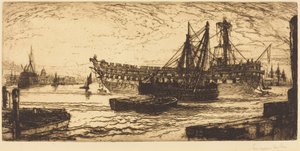 Opphuggingen av Agamemnon av Francis Seymour Haden