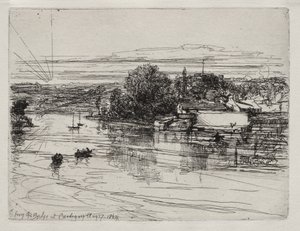 Cardigan Bridge av Francis Seymour Haden