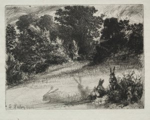 Kjem bunnen av Francis Seymour Haden