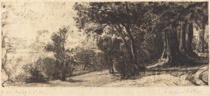 Tidlig morgen - Richmond av Francis Seymour Haden