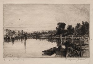 Egham, 1859. av Francis Seymour Haden