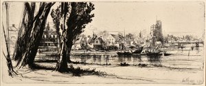 Fulham (etsing) av Francis Seymour Haden