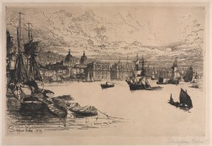 Greenwich av Francis Seymour Haden