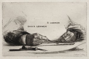 Hands Etching, 1865. av Francis Seymour Haden