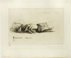 Hendene foldet av Francis Seymour Haden