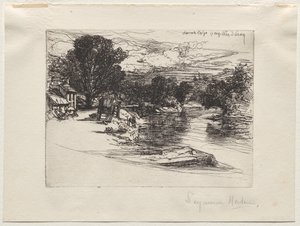 House of the Smith av Francis Seymour Haden