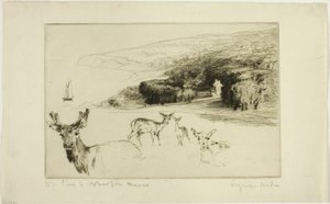 Newton Manor av Francis Seymour Haden