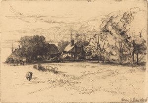 Old Willesley House av Francis Seymour Haden
