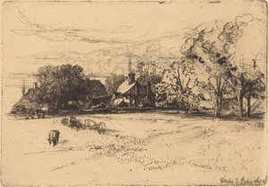 Det gamle Willesley House av Francis Seymour Haden