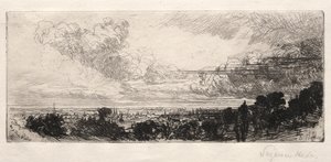Ut av studievinduet av Francis Seymour Haden