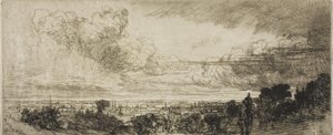 Ut av studievinduet av Francis Seymour Haden