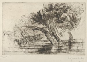 Penton Hook, 1864., 1864. av Francis Seymour Haden