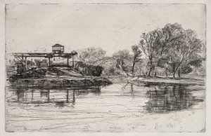 Jernbaneinngrep av Francis Seymour Haden