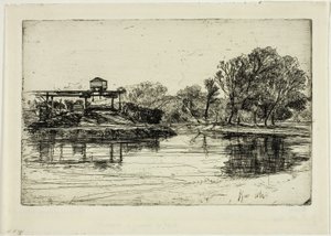 Jernbaneinngrep av Francis Seymour Haden