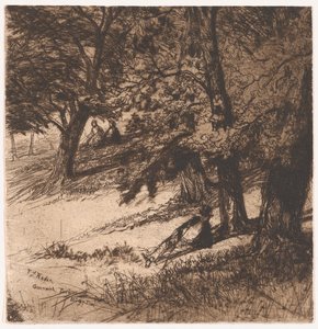 Under dekke av..., 1859., 1859. av Francis Seymour Haden