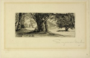 Holly Fields av Francis Seymour Haden