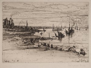 The Inn, Purfleet av Francis Seymour Haden