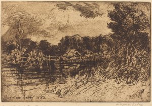 Testen ved Longparish av Francis Seymour Haden