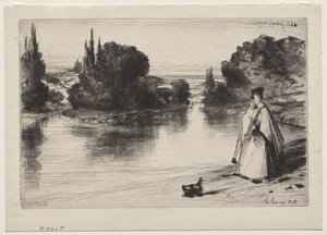 Slepeveien av Francis Seymour Haden