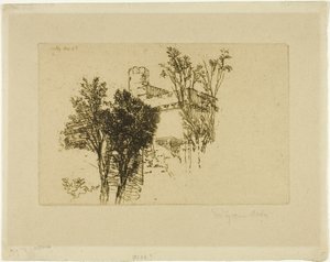 Turret av Francis Seymour Haden