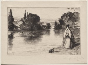 Slepevei av Francis Seymour Haden