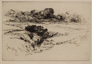 Vindmøllebakke nr.2 av Francis Seymour Haden