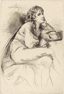 Thomas Haden fra Derby av Francis Seymour Haden after Joseph Wright