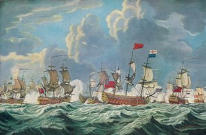 Slaget ved Quiberon Bay, c1765