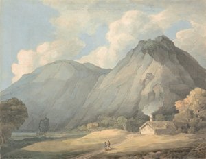 Nær Aberddeola, Nord-Wales av Francis Towne